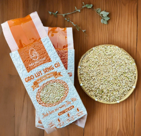 gạo lứt séng cù điện biên 5kg hạt dài thơm dẻo