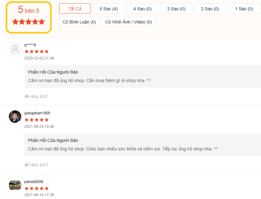 đánh giá 10 máng vữa shopee