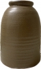 Bình gốm màu Nâu Đất (NB-ThNg), KT:22x9x15cm (cao x miệng x bụng) - Gốm sứ Kim Lan