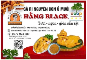 Gà Ủ Muối Hằng Black