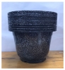 10 Chậu nhựa giả đá đen ATP 330x230 kích thước: 28,5x19cm trồng hoa, cây cảnh