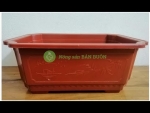 Chậu Nhựa Trồng Cây Hình Chữ Nhật KT: 380x280x160 - NHỰA BÌNH THUẬN