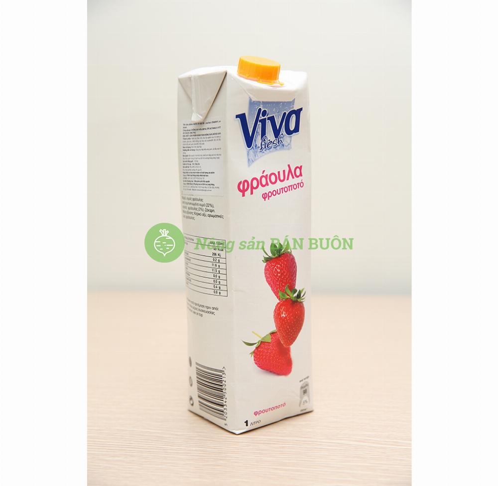 NƯỚC ÉP DÂU TÂY (viva fresh- STRAWBERRY juice drink)