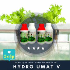 Dung Dịch Dinh Dưỡng Thủy Canh Hydroumat V – Chuyên Dụng Cho Rau Ăn Lá, Tăng Trưởng Mạnh, An Toàn Sức Khỏe