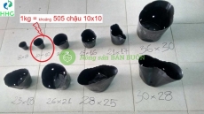 Chậu nhựa mềm (Bịch bầu, Túi bầu) ươm cây 10x10, 1kg = khoảng 505 chậu 10x10;  - BÁN SỈ, BÁN BUÔN, BÁN LẺ,