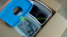 Bộ 10 thùng trồng thủy canh cho cây ĂN QUẢ Hoptri Growbox Fruity Kit 10 - Tặng kèm 2 cặp (4 lọ) dung dịch thủy canh bột Hoptri Hydro Fruity