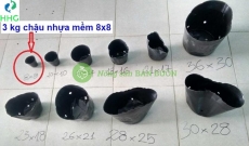 3kg chậu nhựa mềm ươm cây 8x8; GIÁ TỐT CẬP NHẬT 2025
