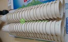 Combo 100 Rọ Thủy Canh Trắng 100x65mm – Cốc Trồng Rau Cho Rễ To, Máng Sâu