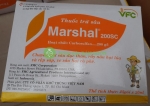 Chế phẩm trừ sâu Marshal 200SC (hộp 25gói x 20ml/gói)- Chuyên trị sâu đục thân, rầy nâu hại lúa và rệp sáp!