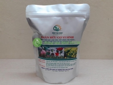 Gói 1kg Phân HỮU CƠ VI SINH - Dành cho các loại Hoa, Cây Cảnh, Rau Sạch... Đặc biệt tốt cho HOA PHONG LAN