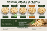 What Does WW320 Cashew Mean? A Simple Guide to Cashew Grades