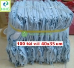 100 Túi vải trồng cây 40x35 Cm
