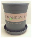 1 Bộ Chậu Nhựa Trồng Hoa Cây Cảnh MONROVIA 1Gal CN (Chậu + Đĩa)  