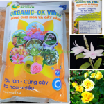 ORGANIC-OK VINAF DÙNG CHO HOA VÀ CÂY CẢNH super grow, healthy plant tậu tán - cứng cây - ra hoa nhiều khối lượng tịnh 1kg