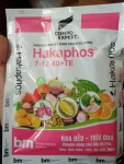 Phân bón hạt mịn cao cấp Hakaphos NPK 7 -12 -40 +TE gói 100 gam chuyên dưỡng hoa nuôi trái (hàng châu Âu)