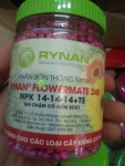 Phân Bón tan chậm Thông Minh Rynan Flowermate 240 NPK 14-14-14+TE Chuyên dùng cho các loại cây kiểng có hoa (150g)