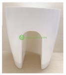 1 Chậu Kẹp Ban Công Trồng Hoa Cây Cảnh Nhiều Màu Bình Thuận Plastic - ĐK 30.5cm