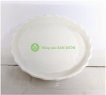 1 Đĩa Lót Đế Chậu 85x10 (đĩa Bèo) Binh Thuan Plastics - Màu Trắng