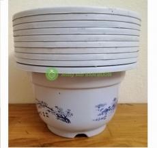 10 Chậu Nhựa Trồng Cây Hoa, Cây Cảnh MiNi A220x130