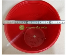 Chậu Nhựa Đỏ NHẬT BẢN TOKAI TOPOT 24.cm - Siêu Bền Đẹp!!!