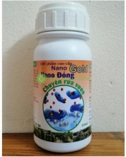 Chế Phẩm Cao Cấp Nano Gold, Nano Đồng Chuyên Rửa Vườn, Diệt Mọi Nấm Khuẩn Và Nấm Gây Hại, Thể Tích 250ml