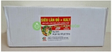 Hộp 60 Gói Siêu Lân Đỏ + Kaly SIÊU RA RỄ, CHỐNG THỐI RỄ, MẬP BÔNG, ĐỀU BÔNG, BÔNG TO, ĐẸP LÁ Gói 22ml