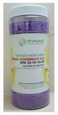 PHÂN BÓN THÔNG MINH RYNAN FLOWERMATE 210 NPK 22 - 10 - 10 + TE TAN CHẬM CÓ KIỂM SOÁT, Khối Lượng: 1,36kg