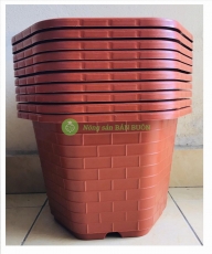  10 Chậu Nhựa FA-450 Bình Thuận Plastics Trồng Cây Cảnh, Trồng Hoa 