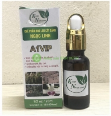 Chế Phẩm Hoa Lan Cây Cảnh A1VIP Ngọc Linh, Kích Chồi, Kích Kie, Đẻ Nhánh, Kích Hoa, Chống Lão Hóa, Chai 20ml