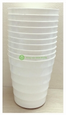 10 Chậu Nhựa Trồng Hoa Cây Cảnh VT 205x145x225 Bình Thuận Plastic 