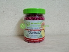 PHÂN BÓN THÔNG MINH RYNAN FLOWERMATE 240 NPK 14 - 14 - 14 + TE TAN CHẬM CÓ KIỂM SOÁT CHAI 150G