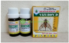 1 HỘP 2 lọ (10ml/lọ) THUỐC DẪN DỤ DIỆT RUỒI ĐỤC TRÁI VIZUBON-D