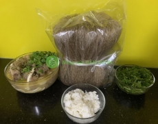 MIẾN NƯƠNG CAO BẰNG VÀ MÓN NẤM NẤU CANH