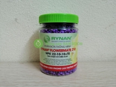 PHÂN BÓN THÔNG MINH RYNAN FLOWERMATE 210 NPK 22 - 10 - 10 + TE TAN CHẬM CÓ KIỂM SOÁT CHAI 150G