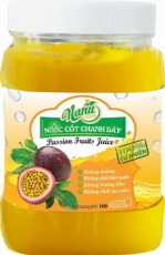 Nước chanh dây cấp đông không hạt