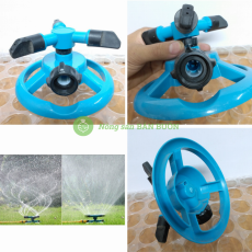 Vòi Phun Nước Tưới Cây 3 Trục Xoay tròn 360