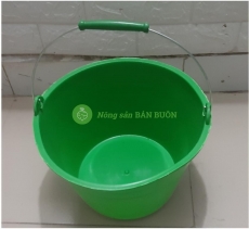 Xô Nhựa Đựng Nước, Tưới Cây, Xách Hồ, Xách Vữa, Đựng Đồ, Có Quoai Xách, Kích Thước 28x18Cm