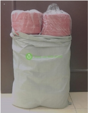 10 Cuộn Dây Nilong Buộc Hàng Màu Đỏ