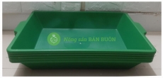 5 Khay Nhựa Sông Hồng – Máng Vữa, Máng Đựng Nước Làm Mát Cho Lan, Thức Ăn Gia Súc, Nuôi Trùn Quế (54x38x9 cm)