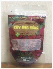 Chế Phẩm Chuyên Dùng Cho Cây Hoa Hồng, Giúp Cây Đâm Chồi - Thân Mập - Nhiều Nụ - Hoa To - Thắm Màu - Lâu Tàn, Khối Lượng: 500g