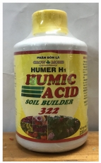 PHÂN BÓN LÁ HUMER H1 HUMIC ACID SOIL BUILDER 322 Bông To, Trái Lớn, Chống Rụng Bông, Tăng Đậu Trái, Thể Tích: 235ml