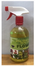 Chế phẩm dinh dưỡng hữu cơ chuyên dùng cho hoa, cây cảnh FLOWER 2 N600 - P200 - K200+TE, thể tích: 500ml