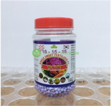 PHÂN THÔNG MINH HÀN QUỐC 15-15-15 + TE KOREAN SMART FERTILIZER-F 1 khối lượng tịnh 150g