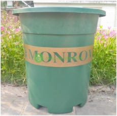 Chậu Trồng Hoa , Cây Cảnh MONROVIA Màu Xanh 7Gal