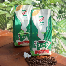 ZeMor Coffee - Cafe hạt rang Ze2_500g_Vị cân bằng_Cafe nguyên chất với công nghệ rang Hot air